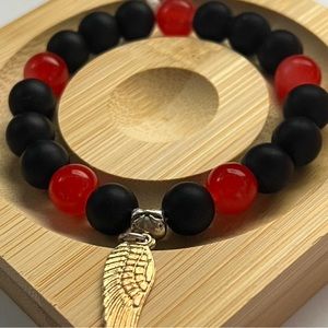 Raven's Embrace Beaded Bracelets